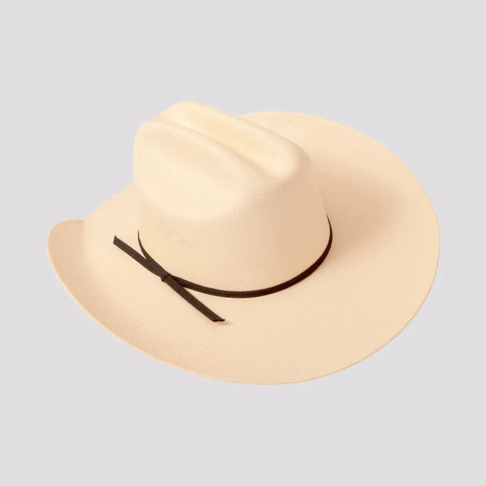 Cowboy hat with a black hat band
