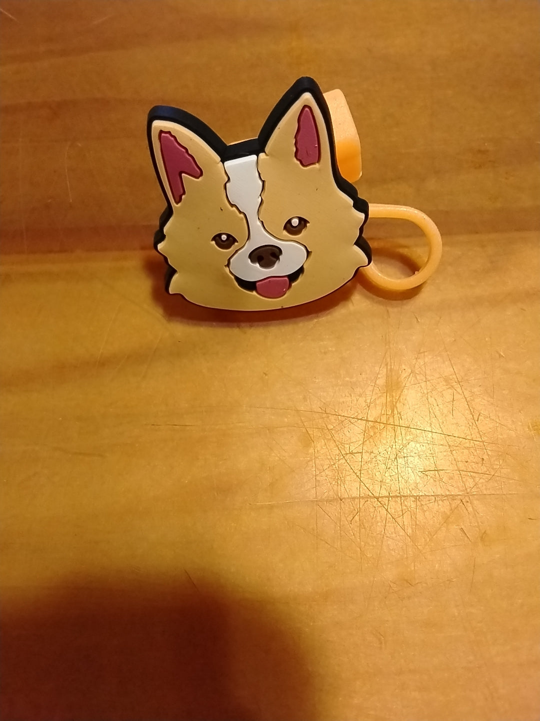 Dog Face Straw Topper
