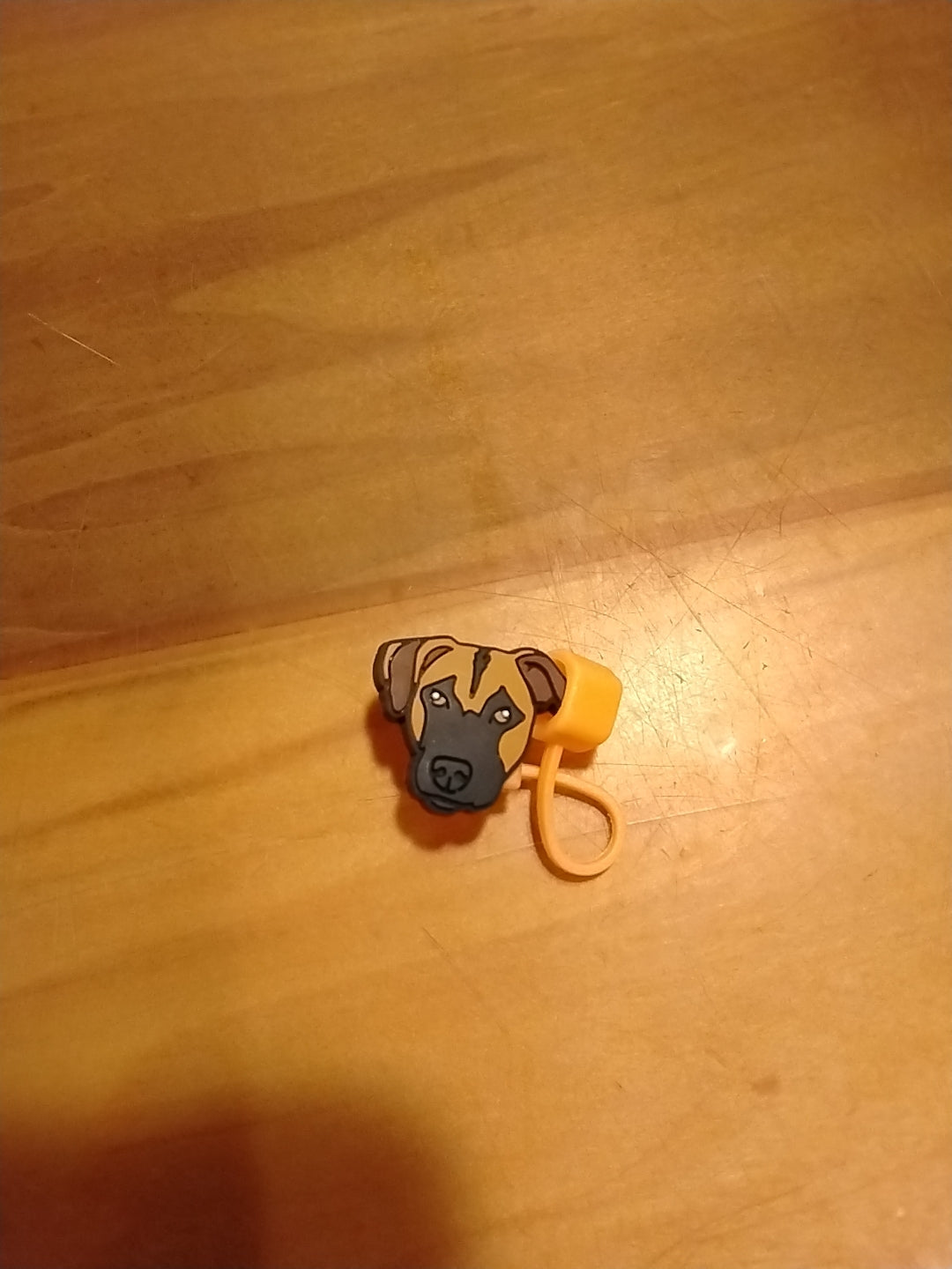 Dog Face Straw Topper