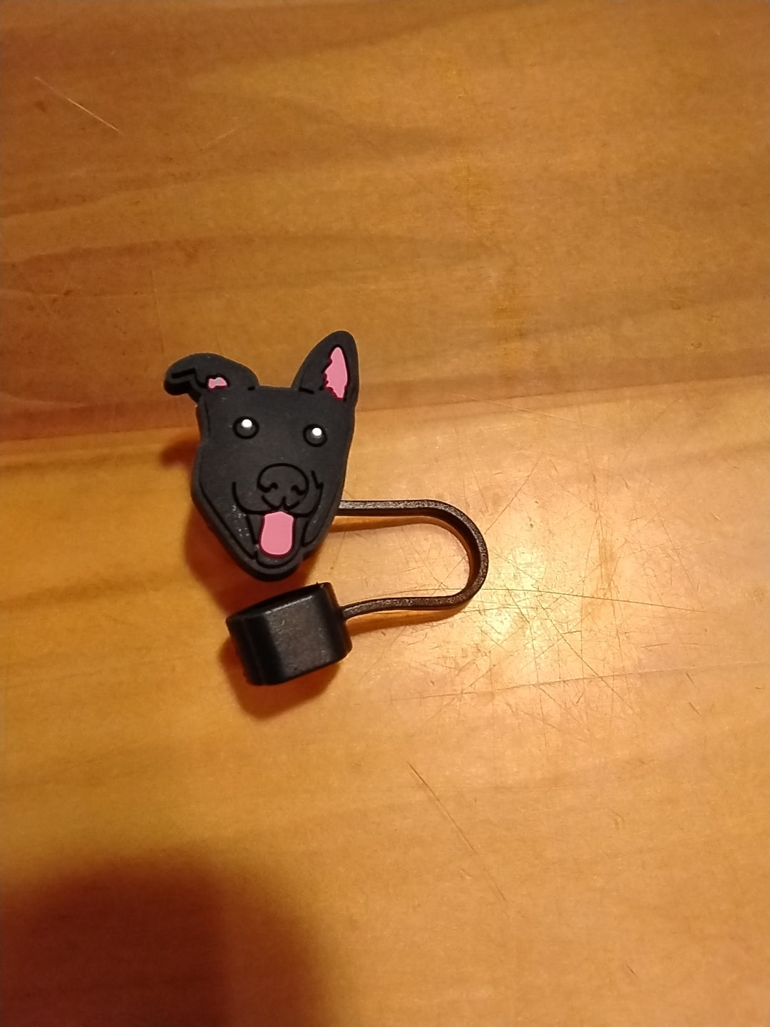 Dog Face Straw Topper
