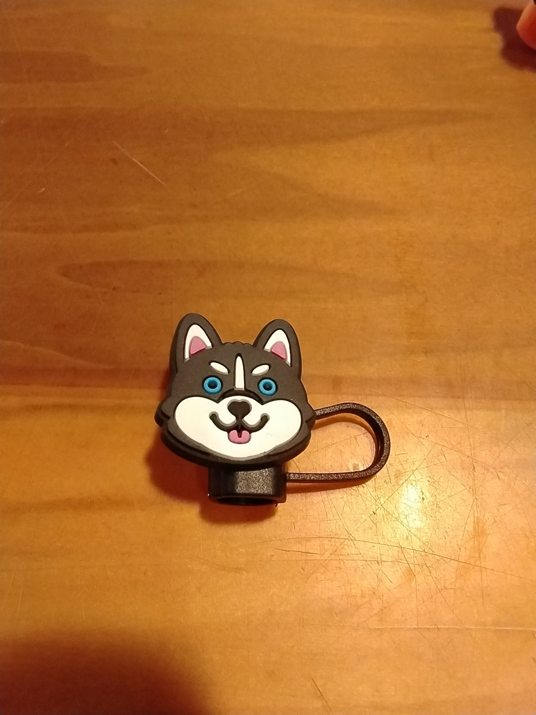 Dog Face Straw Topper