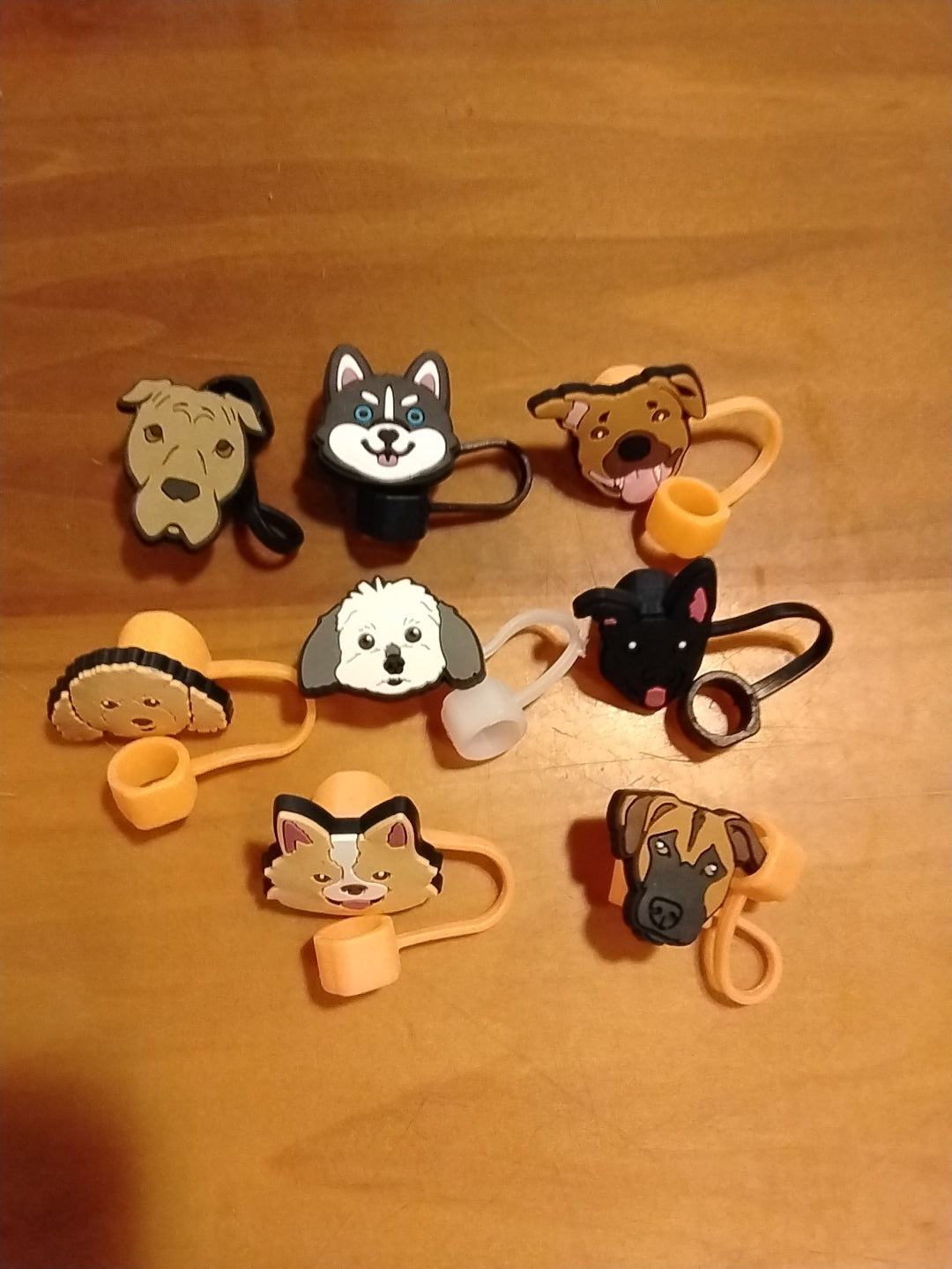 Dog Face Straw Topper