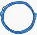 Blue lasso on a white background