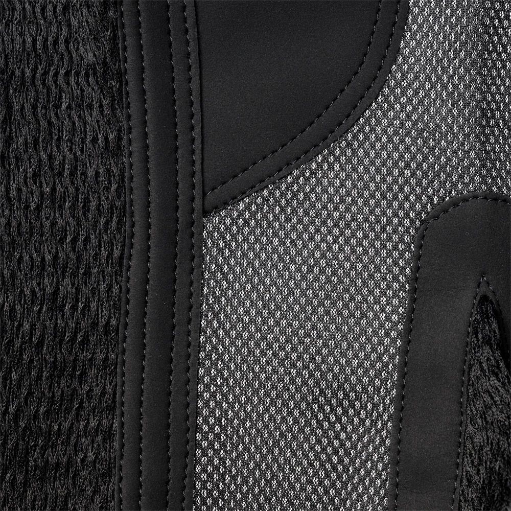 close up of the material that is breathable and stretches