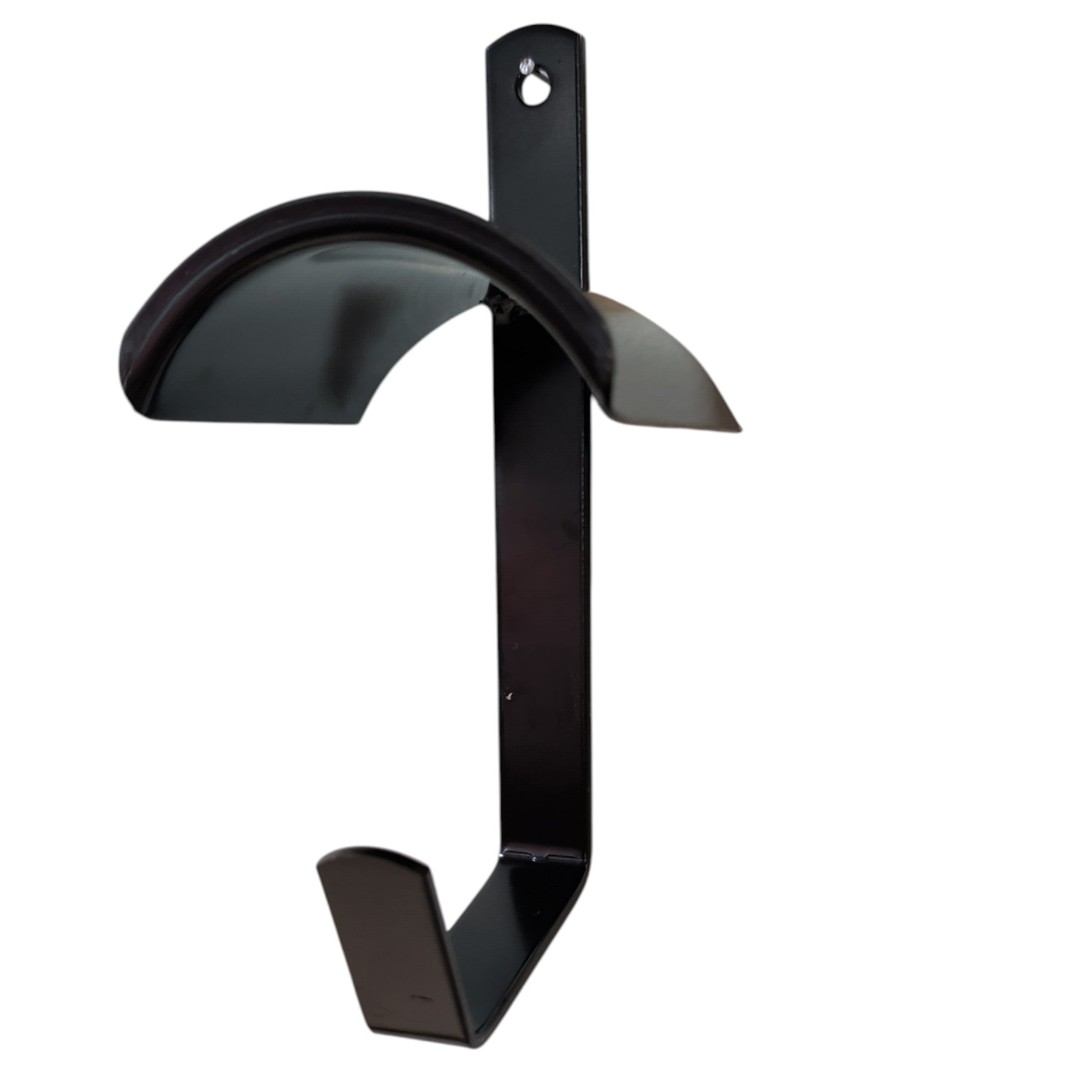 Tough 1 black metal tack hanger with hook.