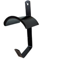 Tough 1 black metal bridle hanger with hook.