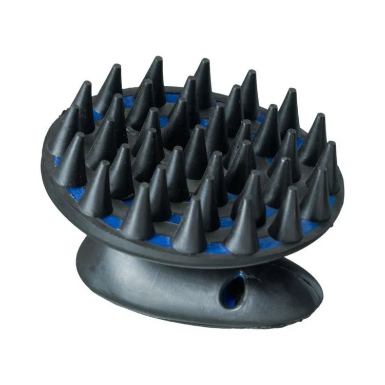 Pet Grooming Brush with Massaging Bumps & Rubber Grip