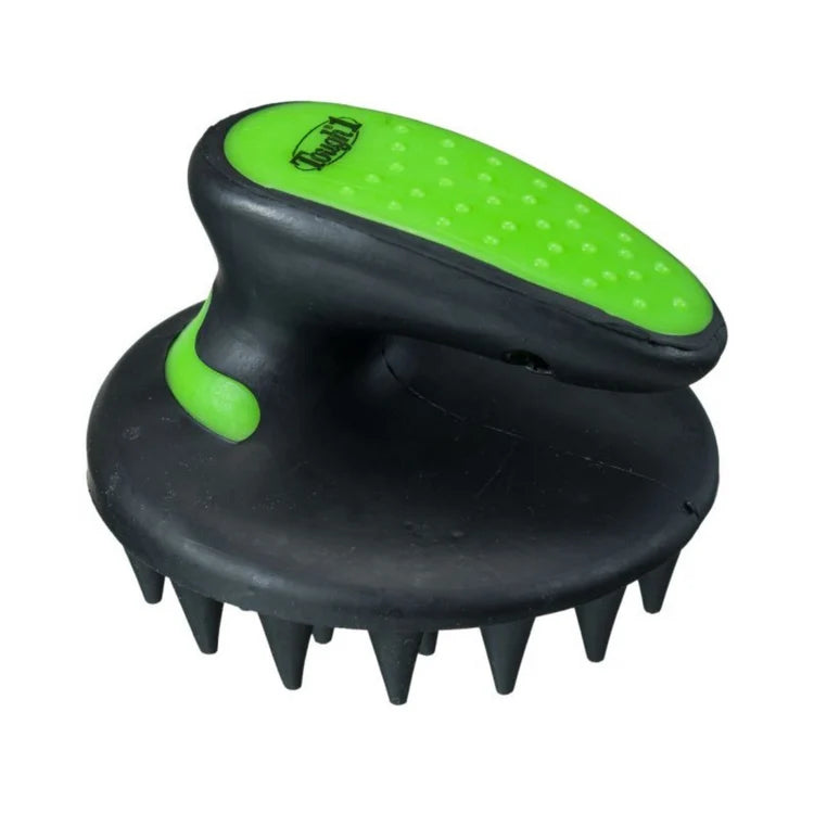 Pet Grooming Brush with Massaging Bumps & Rubber Grip