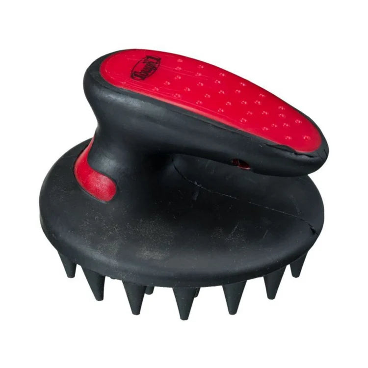 Pet Grooming Brush with Massaging Bumps & Rubber Grip
