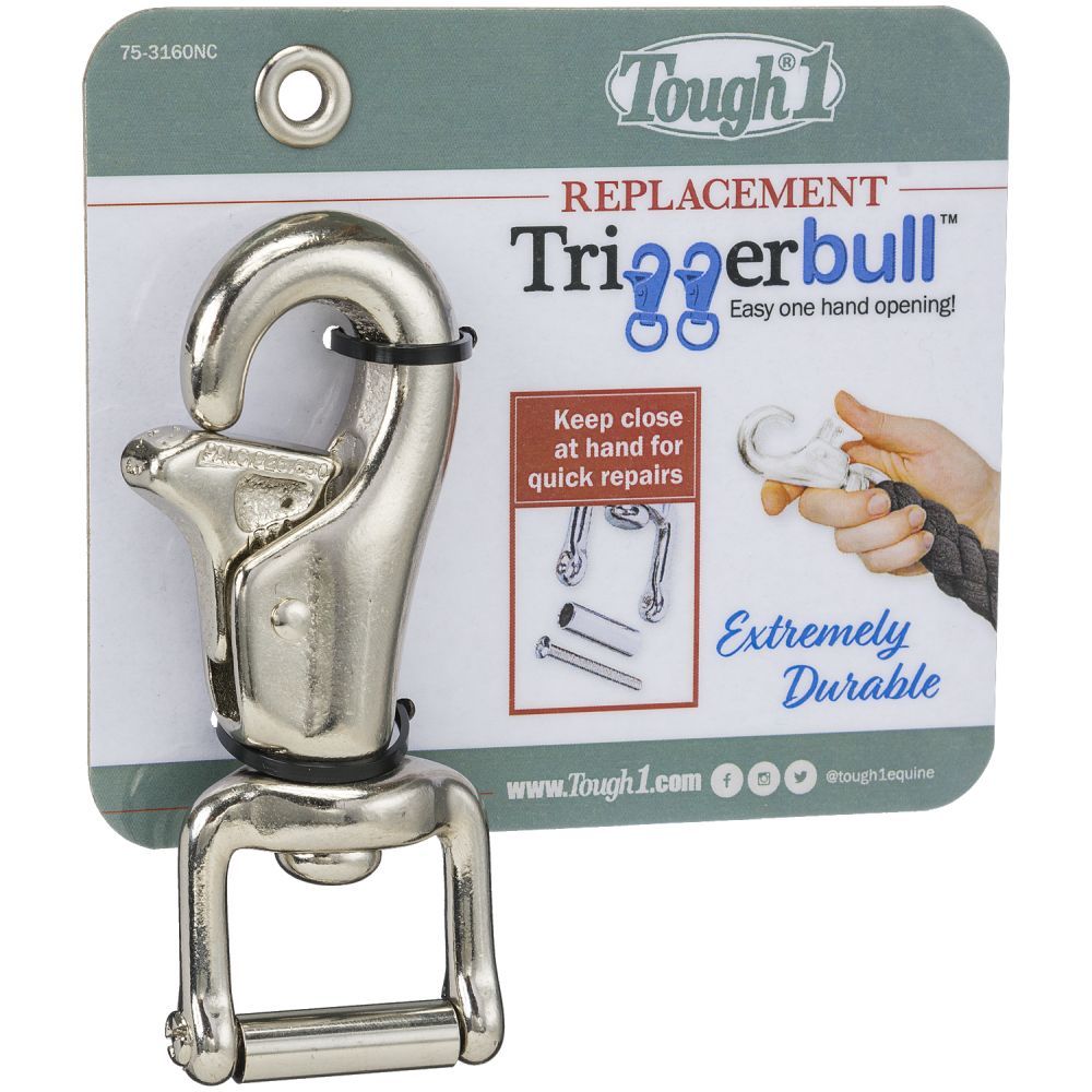 Tough 1 replacement trigger bull on packaging with branding and product details.
