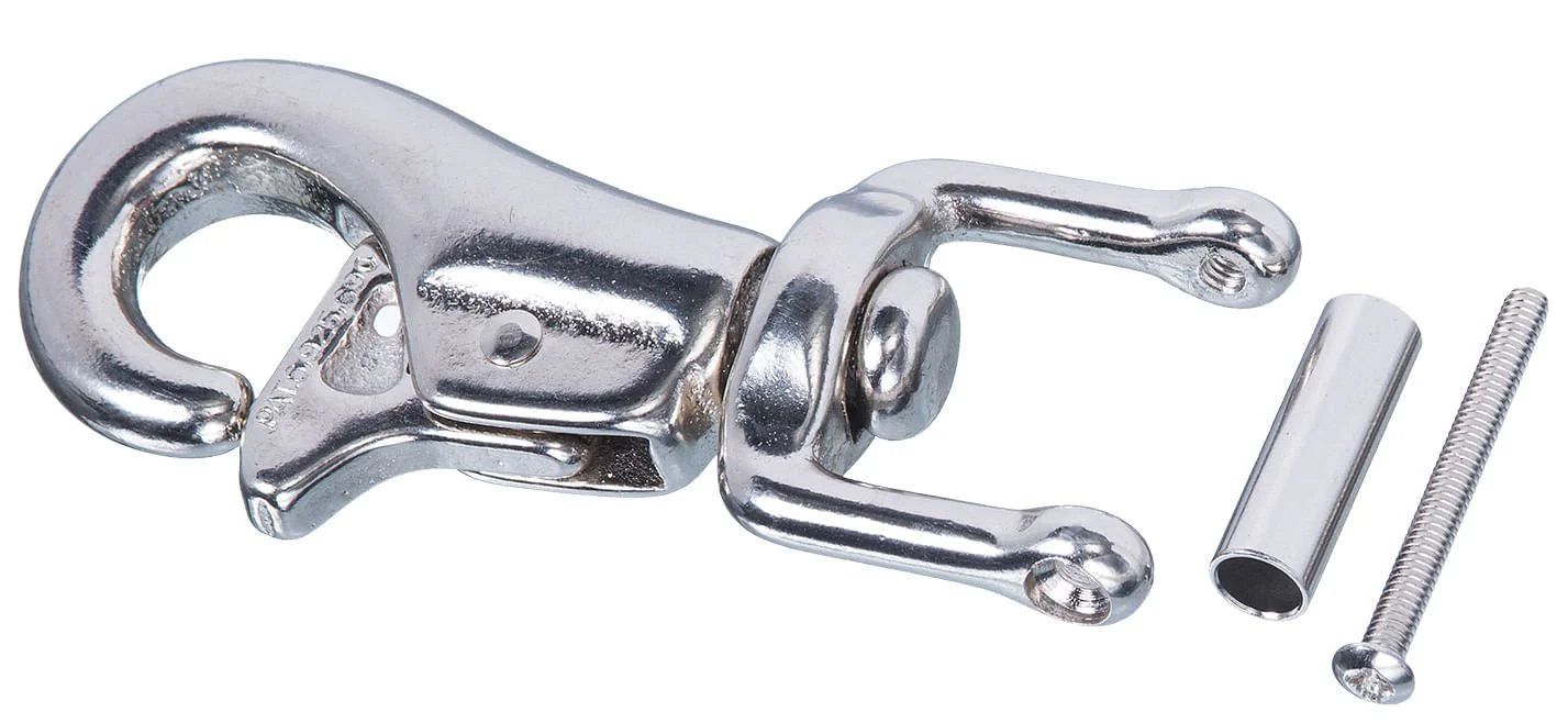 Tough 1 replacement Triggerbull snap shown with the parts unassembled to be used