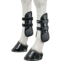 Open Front Tendon boots on a horse.