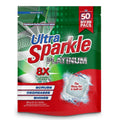 Ultra Sparkle Platinum 8X Auto Dish Pacs – 50 Count Dishwasher Detergent Pods