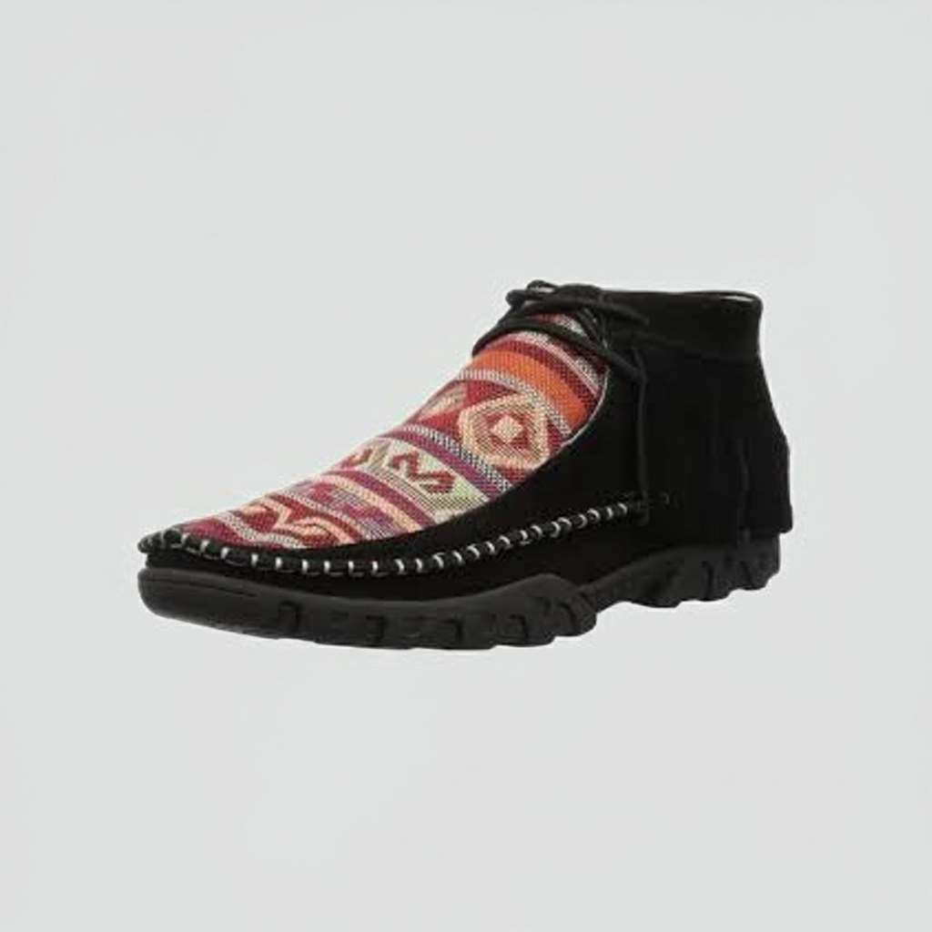 Ferrini Women's Moccasin, Maya Black
